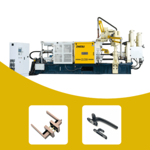 ZHENLI Factory Semi Automatic 550T Door Handle Making Machine Aluminium Alloy Metal Die Casting Machine